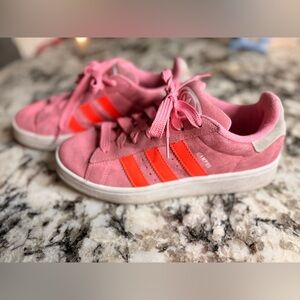 Adidas Samba Sneakers in Pink and Orange